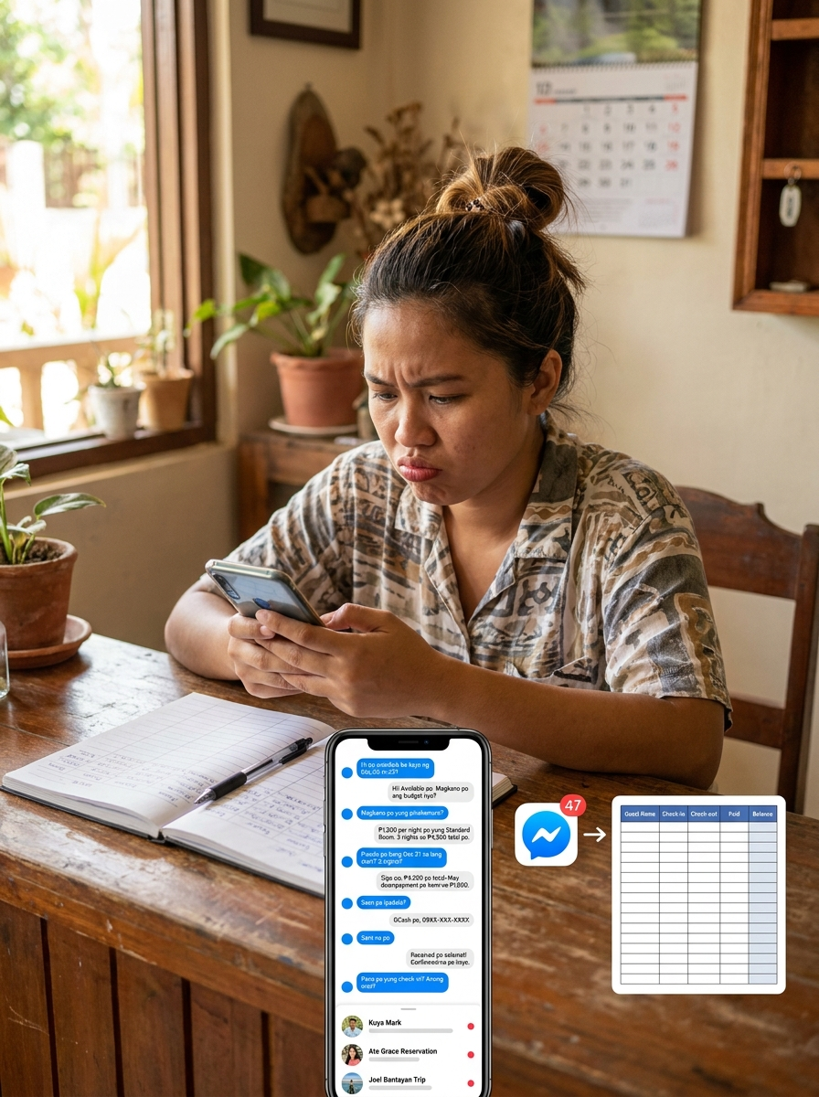 How to manage bookings from Facebook Messenger without losing your mind